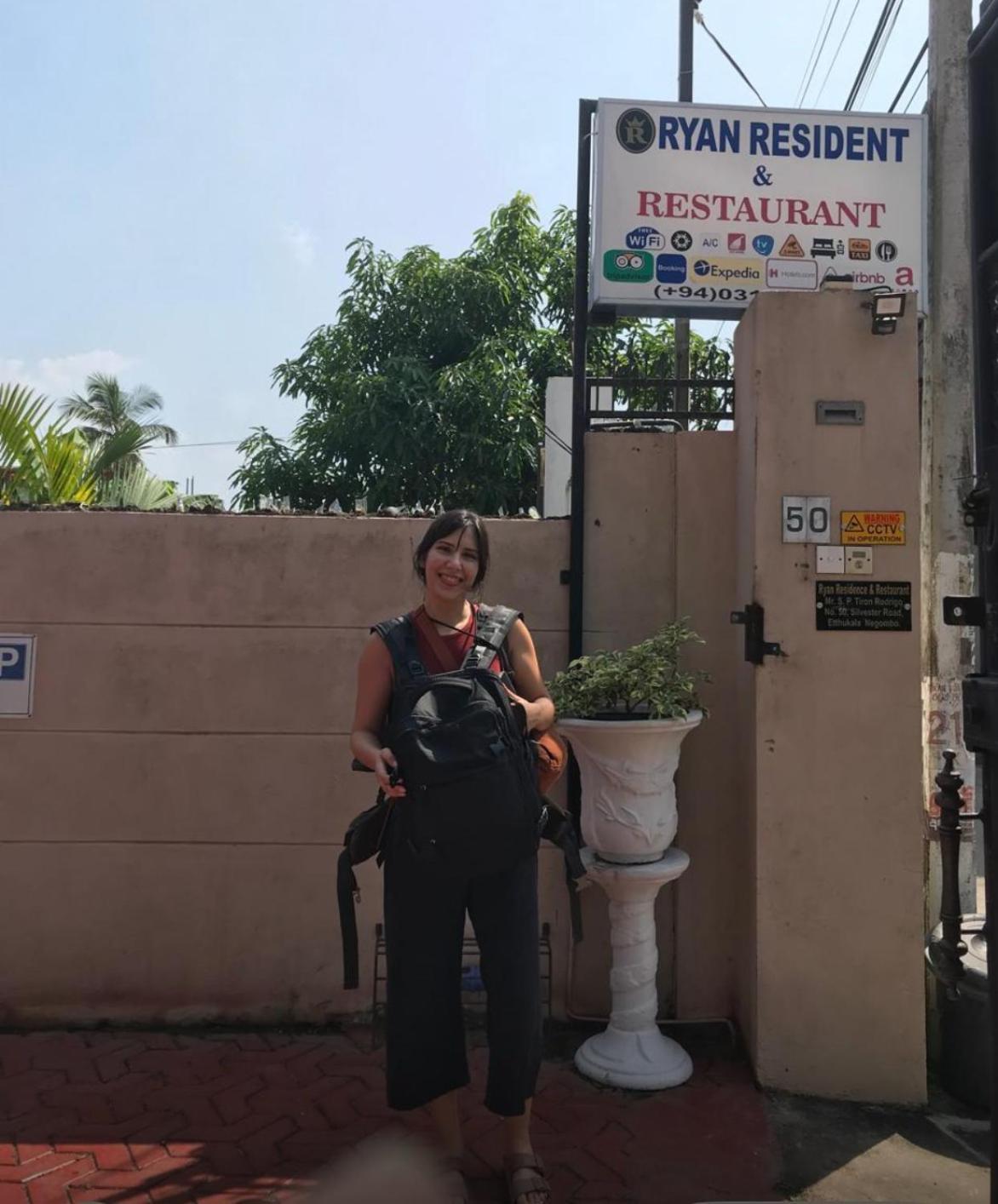 Ryan Residence & Restaurant Negombo Kültér fotó